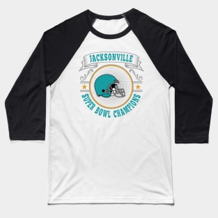 Jacksonville Super Bowl Champions Baseball T-Shirt